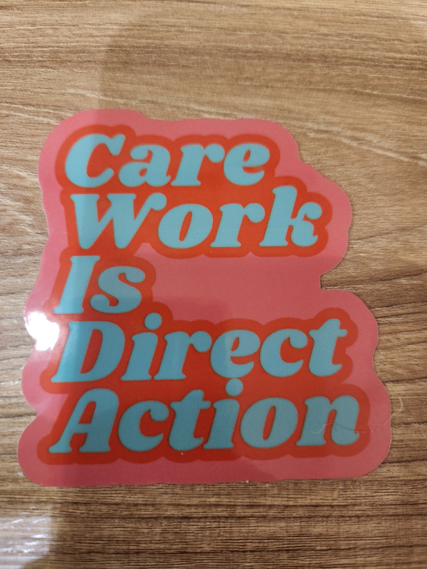 Care Work: Pink & Blue