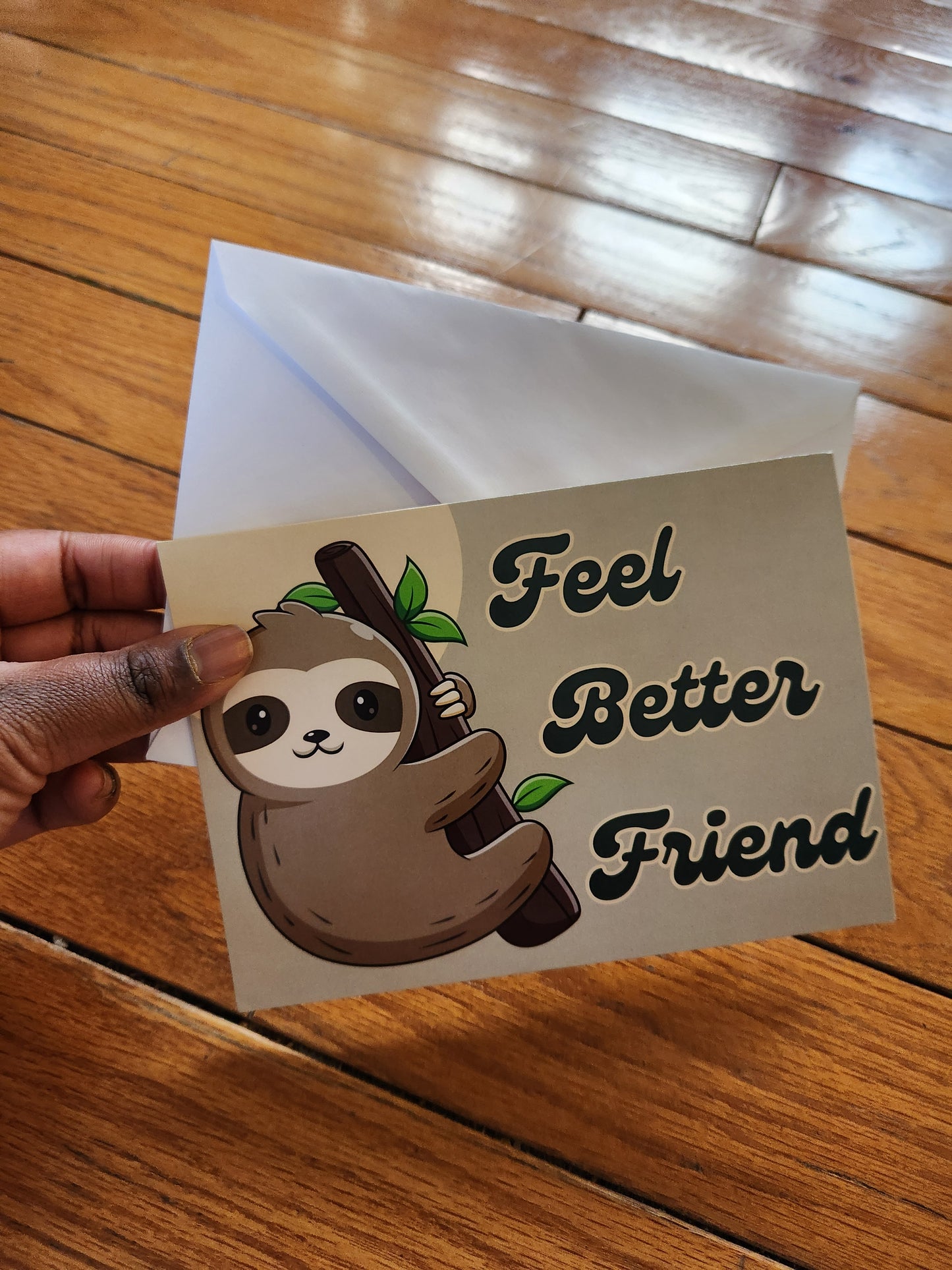 Sloth Card 4 pack