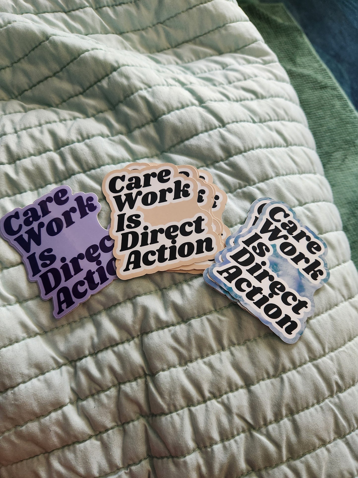 *sold out* Care Work Is Direct Action : Purple