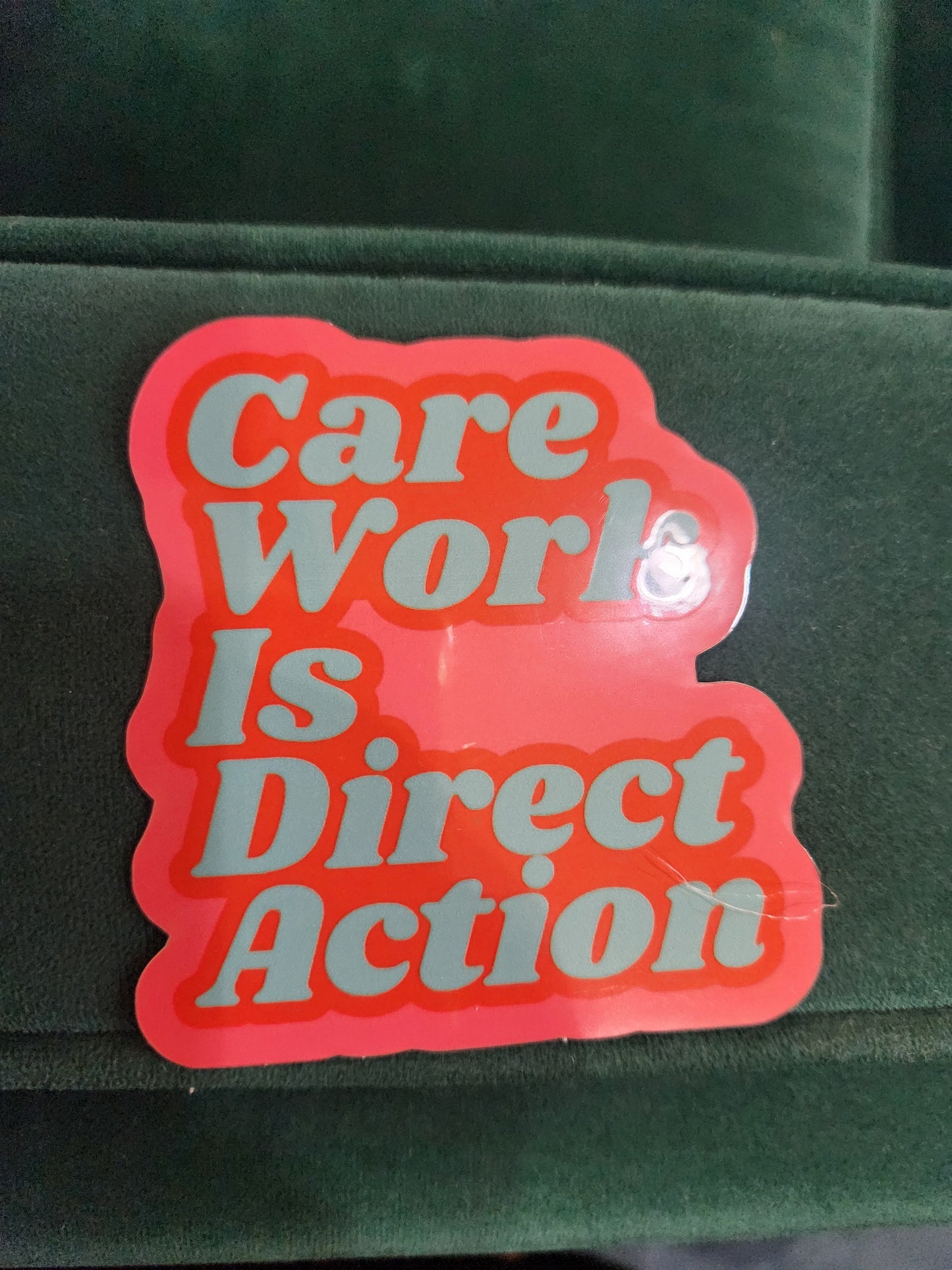 Care Work: Pink & Blue