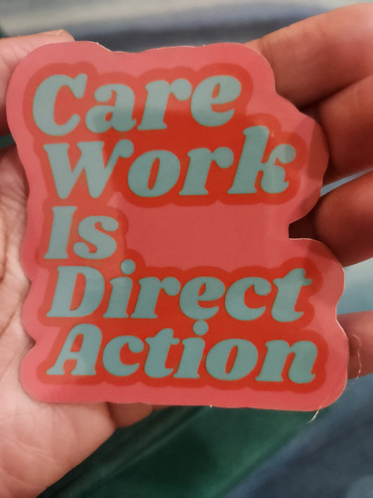 Care Work: Pink & Blue